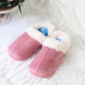 Floopi Slippers for Women Memory Foam fur lined